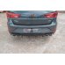 Диффузор заднего бампера под двойные трубы на Seat Leon III Cupra ST